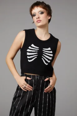 Women Black Friday Knitwear & Cardis*Caged In Vest