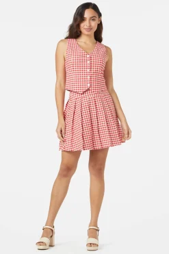 Women Princess Highway Blouses & Tops*Callie Check Vest