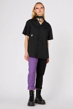 Men Dangerfield Shirts & Tees*Cat Embroidery Ss Shirt