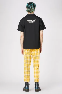 Men Dangerfield Shirts & Tees*Cat Embroidery Ss Shirt