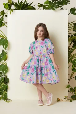 Kids Princess Highway Kids Dresses & Pinafores*Cat Flower Kids Dress