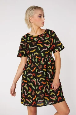 Women Dangerfield Dresses & Pinafores*Caterpillar Smock Dress