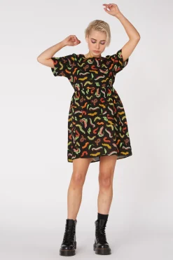 Women Dangerfield Dresses & Pinafores*Caterpillar Smock Dress
