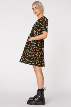 Women Dangerfield Dresses & Pinafores*Caterpillar Smock Dress
