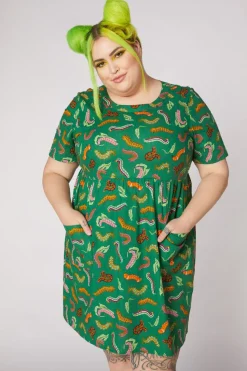 Women Dangerfield Dresses & Pinafores*Caterpillar Smock Dress