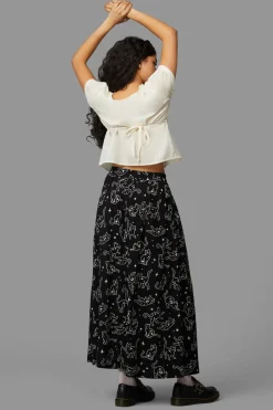 Women Black Friday Skirts & Skorts*Celestial Cat Skirt