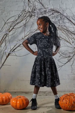 Kids Dangerkids Dresses & Pinafores*Celestial Cats Kids Dress