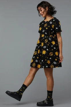Women Black Friday Dresses & Pinafores*Celestial Print Dress