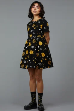 Women Black Friday Dresses & Pinafores*Celestial Print Dress