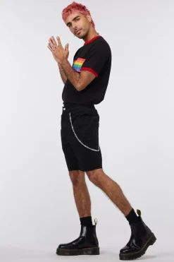 Men Dangerfield Pants & Shorts*Chain Trim Shorts