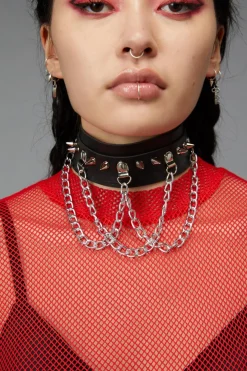 Accessories Black Friday Jewellery*Chained Spikes Choker