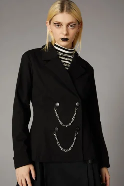 Women Black Friday Jackets & Coats*Chained Up Fitted Jacket
