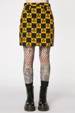 Women Dangerfield Skirts & Skorts*Check Biohazard Mini Skirt