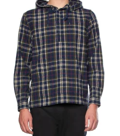 Men Dangerfield Coats & Jackets*Check Hooded Jacket