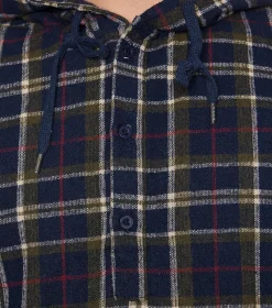 Men Dangerfield Coats & Jackets*Check Hooded Jacket