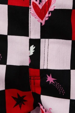 Women Black Friday Skirts & Skorts*Check It Goth Short