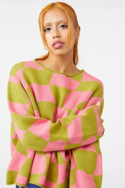 Women Dangerfield Knitwear & Cardis*Check It Knit