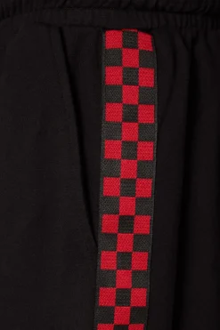 Men Black Friday Pants & Shorts*Check Print Goth Trackpant
