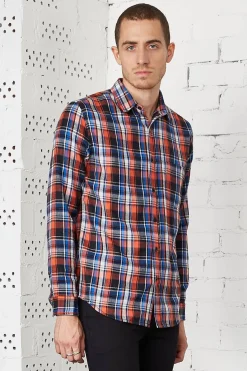 Men Dangerfield Shirts & Tees*Checked Out Ls Shirt