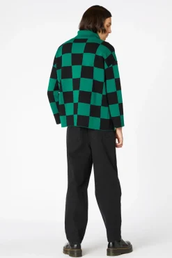 Men Dangerfield Jumpers & Knits*Checkerboard Oversize Knit