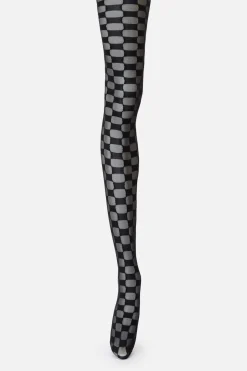 Accessories Dangerfield Socks & Tights*Checkerboard Tights