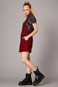 Women Black Friday Dresses & Pinafores*Checkmate Goth Overall