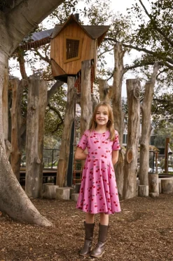 Kids Princess Highway Kids Dresses & Pinafores*Cherry Kids Jersey Dress
