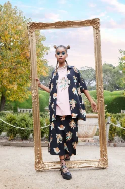 Women Dangerfield Skirts & Skorts*Cherub Viscose Midi Skirt