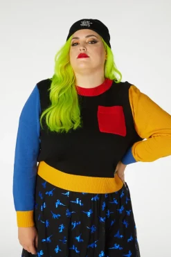 Women Dangerfield Knitwear & Cardis*Chomper Knit Curve