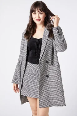 Women Princess Highway Jackets & Coats*Clarissa Houndstooth Coat