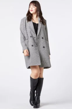 Women Princess Highway Jackets & Coats*Clarissa Houndstooth Coat