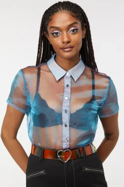 Accessories Dangerfield Belts & Harnesses*Clear Rainbow Belt