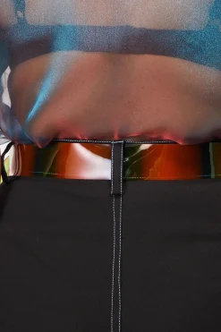 Accessories Dangerfield Belts & Harnesses*Clear Rainbow Belt