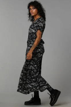 Women Black Friday Dresses & Pinafores*Cloudy Nights Goth Dress