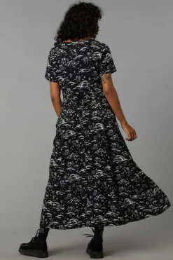 Women Black Friday Dresses & Pinafores*Cloudy Nights Goth Dress