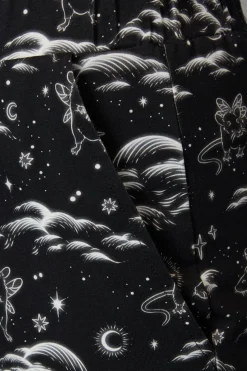 Women Black Friday Skirts & Skorts*Cloudy Nights Print Short