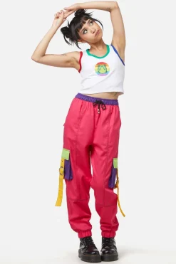 Women Dangerfield Pants & Jumpsuits*Colour Block Cuff Cargo