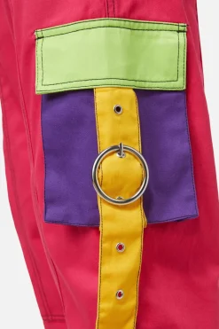 Women Dangerfield Pants & Jumpsuits*Colour Block Cuff Cargo