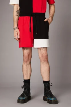 Men Black Friday Pants & Shorts*Colourblock Grunge Short