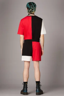 Men Black Friday Pants & Shorts*Colourblock Grunge Short