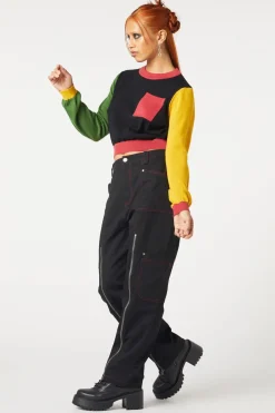 Women Dangerfield Knitwear & Cardis*Colourblock Knit Jumper