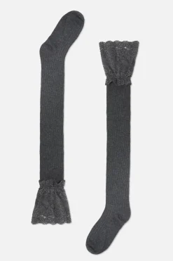 Accessories Princess Highway Socks & Tights*Coloured Lace Top Sock