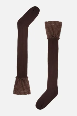 Accessories Princess Highway Socks & Tights*Coloured Lace Top Sock