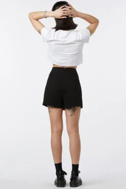 Women Black Friday Skirts & Skorts*Contrast Stitch Goth Skort