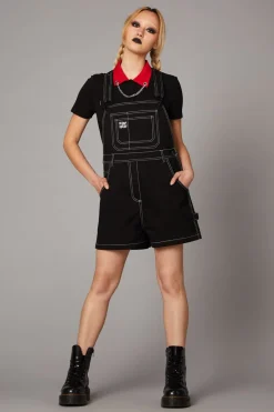 Women Black Friday Dresses & Pinafores*Contrast Stitch Overall