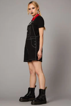 Women Black Friday Dresses & Pinafores*Contrast Stitch Overall