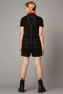 Women Black Friday Dresses & Pinafores*Contrast Stitch Overall