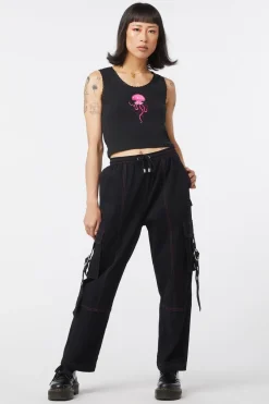 Women Dangerfield Pants & Jumpsuits*Contrast Stitch School Cargo Pant