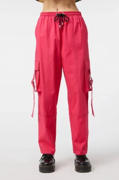 Women Dangerfield Pants & Jumpsuits*Contrast Stitch School Cargo Pant