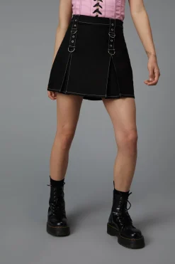 Women Black Friday Skirts & Skorts*Contrast Stitch Skort